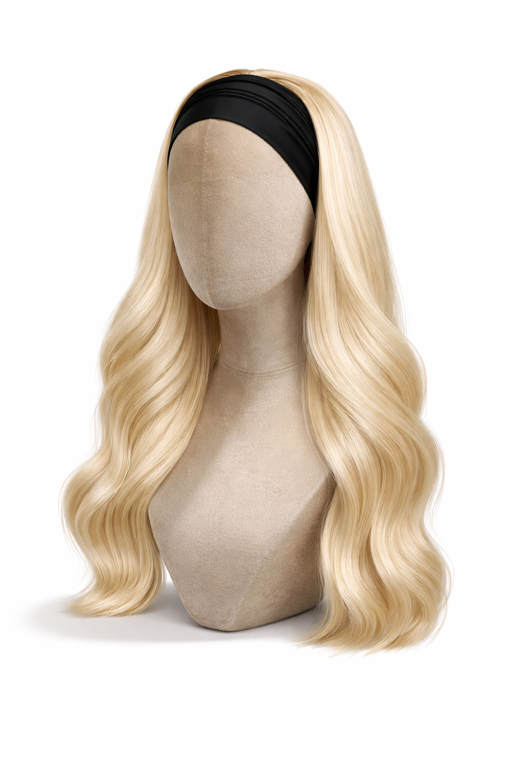 Virgin Hair Headband Wigs Lengths 12"-30" colour 613