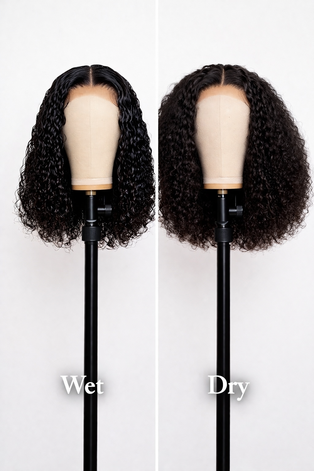 Burmese curls Glueless Wig 5x5 Hd Lace Closure