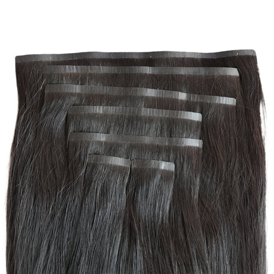 Silky straight seamless clip ins
