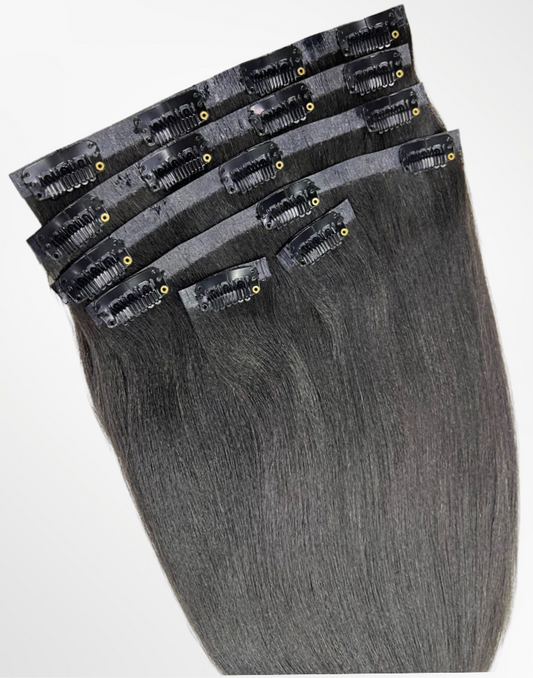 Yaki Seamless Virgin Hair Clip In Extensions