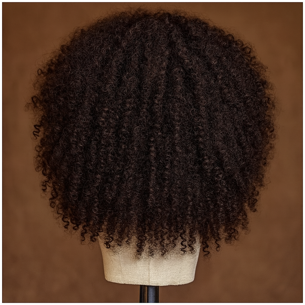 Nubian Crown Afro Texture No Lace Wig Pixie Curly