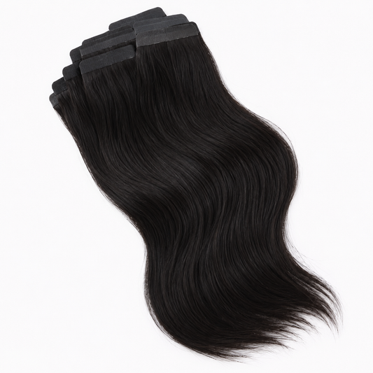 Raw Tape-In Extensions Dark Brown / Black
