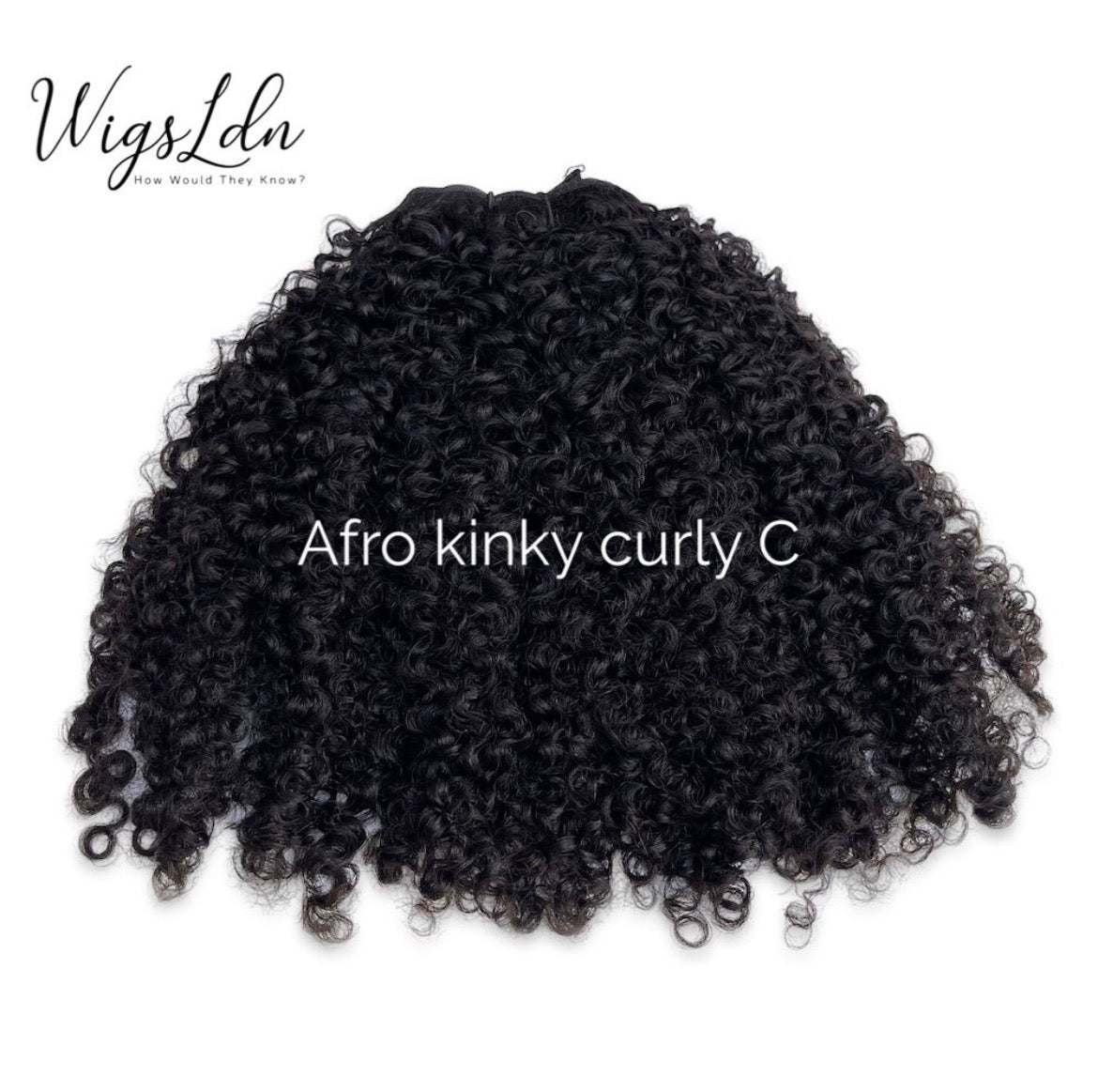 Afro kinky curly C texture hair bundles