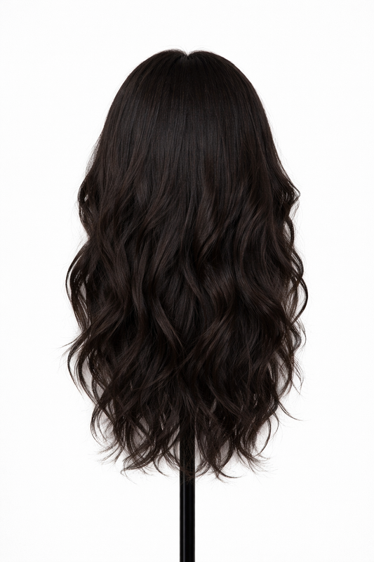Hd Lace Closure 5x5 Wavy Raw Hair Glueless Wig