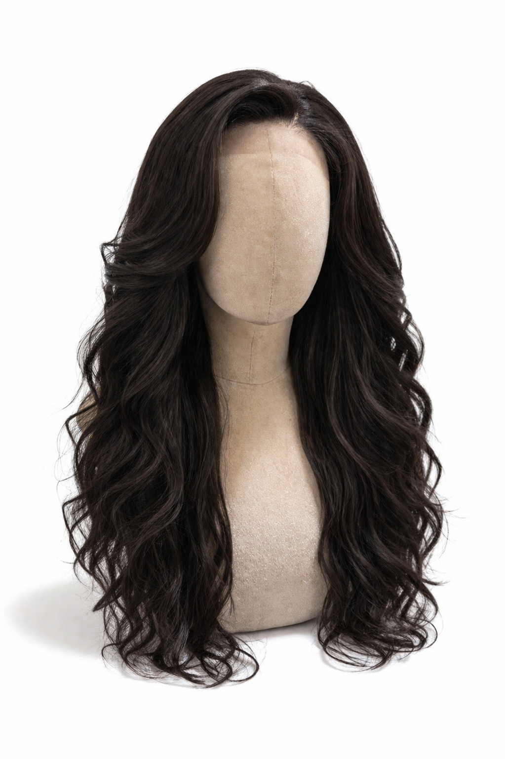 Hd Lace Closure 5x5 Wavy Raw Hair Glueless Wig