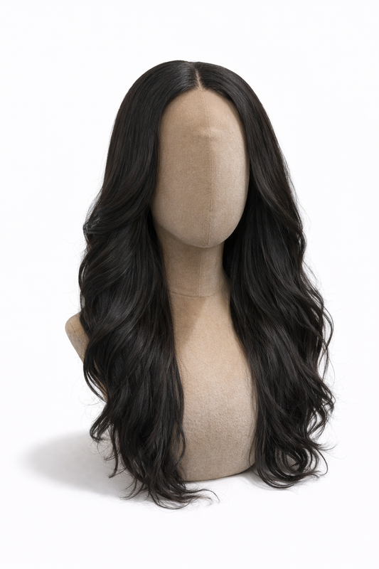 Body wave Virgin Hair Glueless Wig 6x6 HD Lace Closure Wig