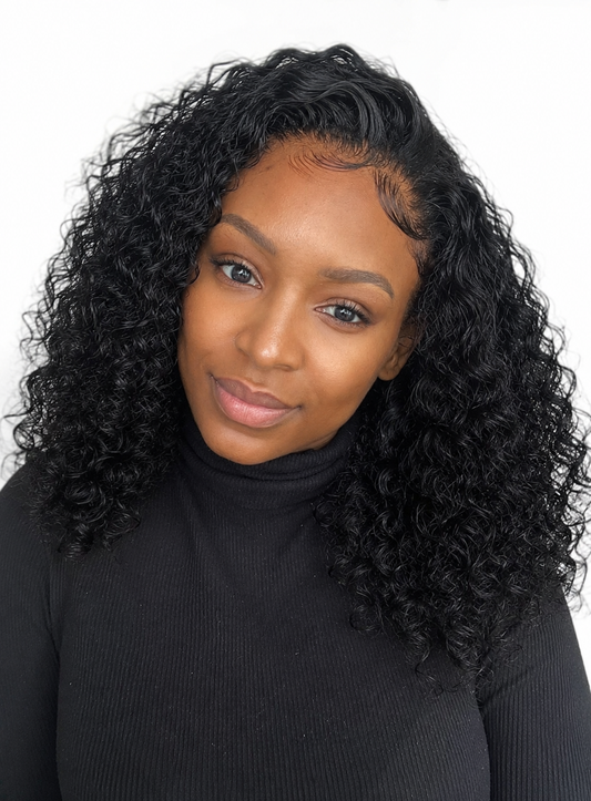 Virgin hair Flip Over wig lengths 12"-30" Various Textures Natural 1b Colour