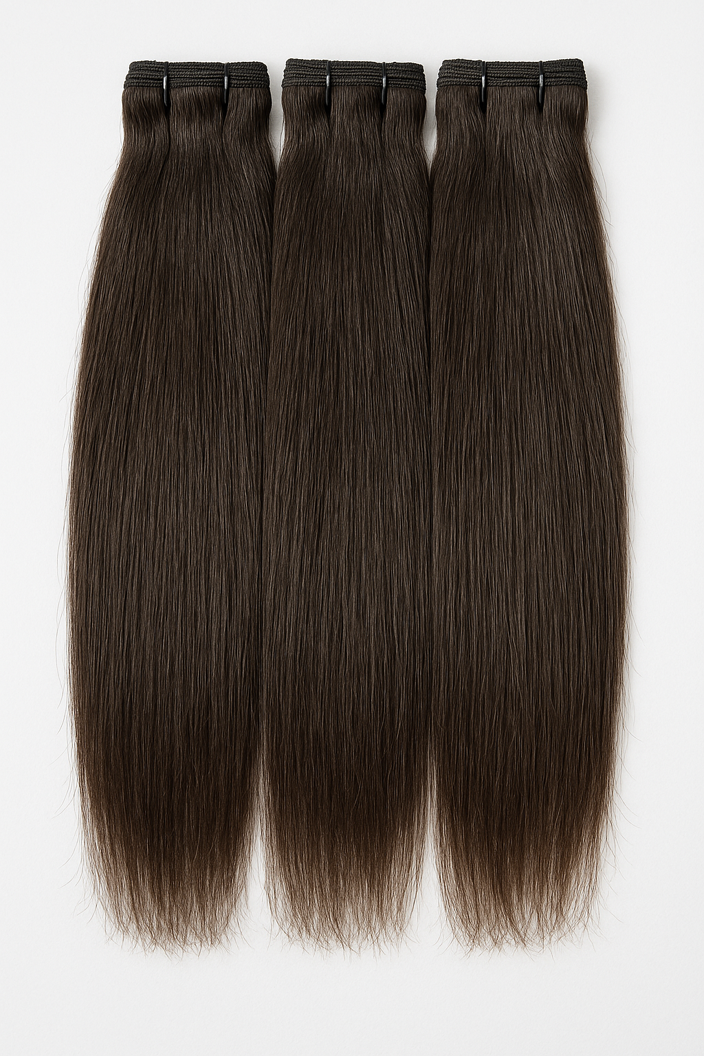 Straight Raw Human Hair Weft Bundle Deals - Chinese