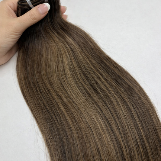 Vietnamese Raw Balayage Bundles - Sunlit Mocha