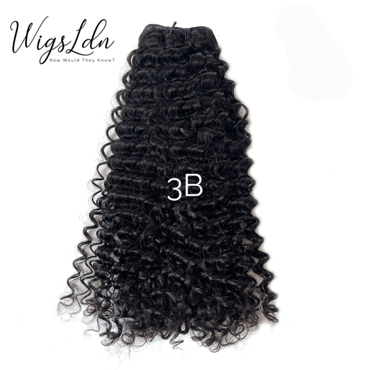 3B texture hair bundles